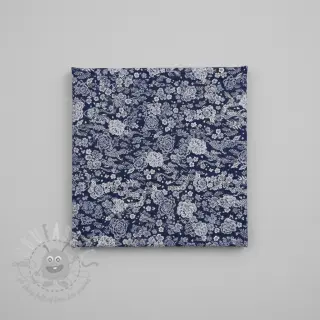 Decoratiestof jacquard Draco indigo