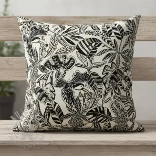 Decoratiestof jacquard Fortuna blanc