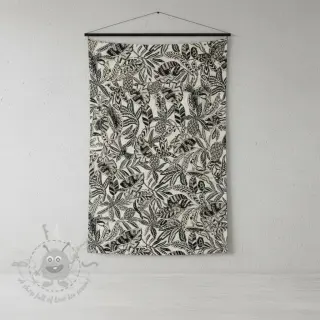 Decoratiestof jacquard Fortuna blanc
