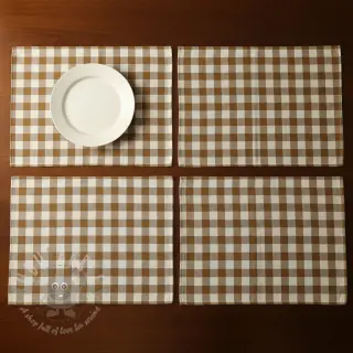 Decoratiestof Celestin peanut
