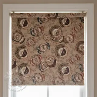 Decoratiestof jacquard Mandala Circle Sun