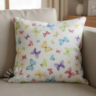 Decoratiestof premium Butterfly Magic Fly digital print