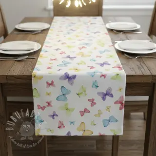Decoratiestof premium Butterfly Magic Fly digital print