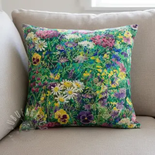 Decoratiestof premium Spring Flower Garden digital print