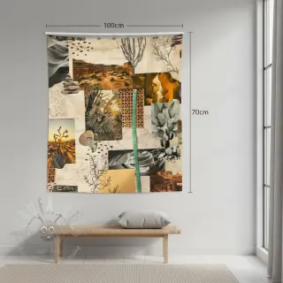Decoratiestof premium Artistic Sunny View digital print