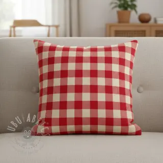 Decoratiestof Celestin rouge
