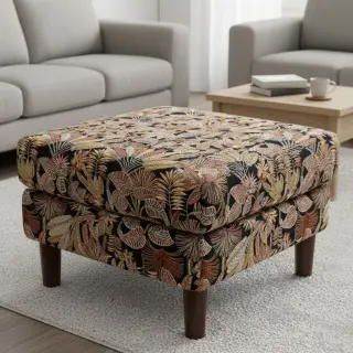 Dekoračná látka jacquard Mayorque noir