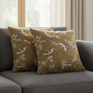 Dekoračná látka jacquard Grues or