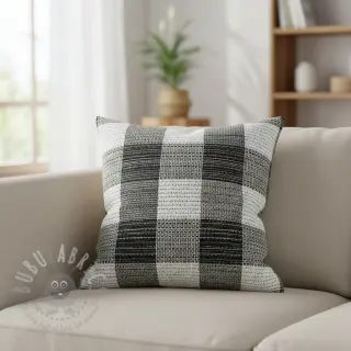Decoratiestof jacquard TWEED allover graphite