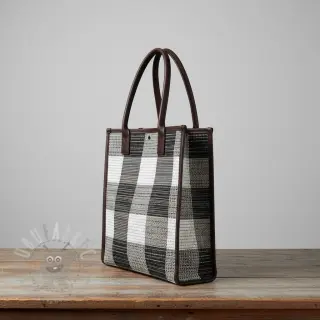 Decoratiestof jacquard TWEED allover graphite