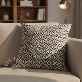 Decoratiestof jacquard MOANA allover taupe