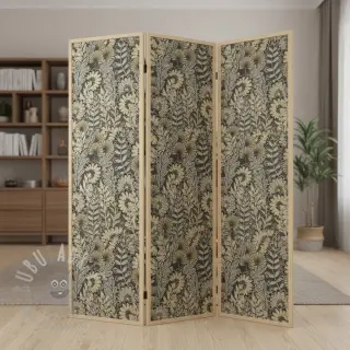 Decoratiestof jacquard Boho leaves