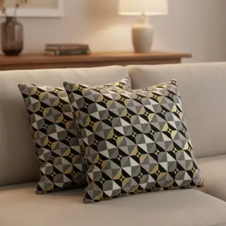 Dekoračná látka jacquard Diamond cube luxury
