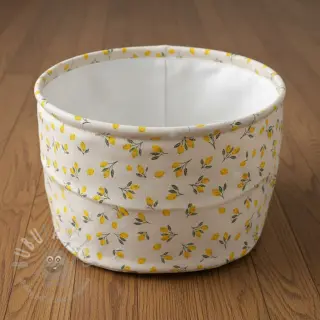 Decoratiestof Linenlook Little citrus fruits
