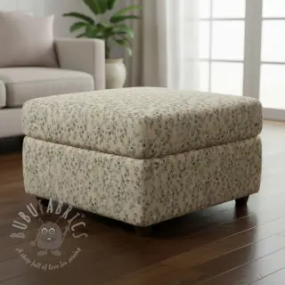 Decoratiestof Linenlook Little eucalyptus