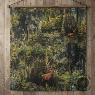 Decoratiestof Ancient forest digital print