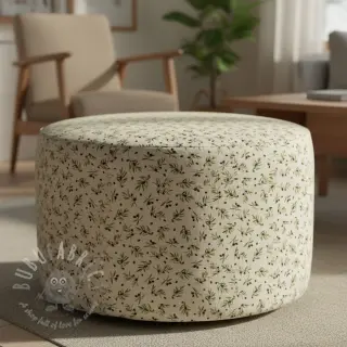 Decoratiestof Linenlook premium Black Olive