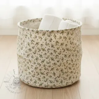 Decoratiestof Linenlook premium Black Olive