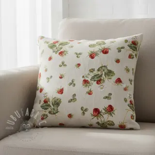 Decoratiestof Linenlook Wild strawberries