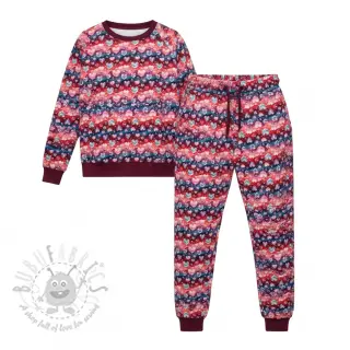 Sweaterstof All you need is love design B digital print