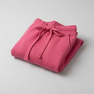 Teplákovina počesaná JOGGING fuchsia