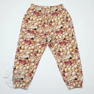 Sweaterstof Cutie pies design C digital print