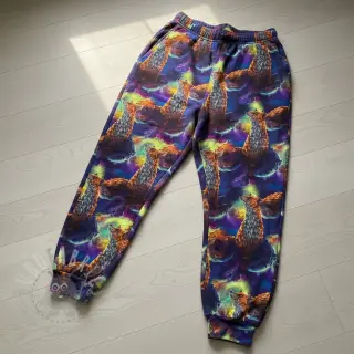 Sweaterstof Fantasy fox digital print