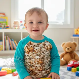 Tricot Sweet Ollie design C digital print