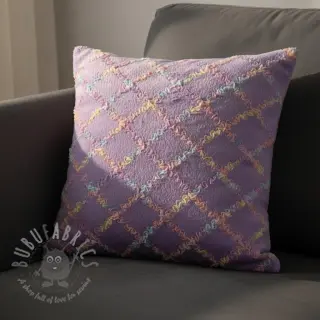 Kunstbont met tule MULTI lilac