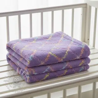 Kunstbont met tule MULTI lilac