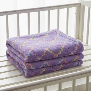 Umelá kožušina s tylom MULTI lilac
