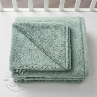 Kunstbont LUREX SILVER old green
