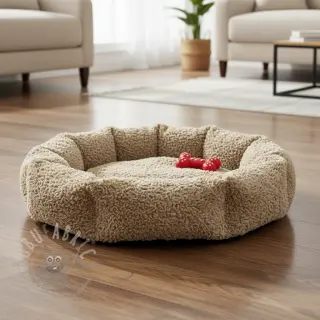 Kunstbont Curly beige