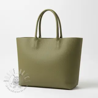 Kunstleer KARIA khaki