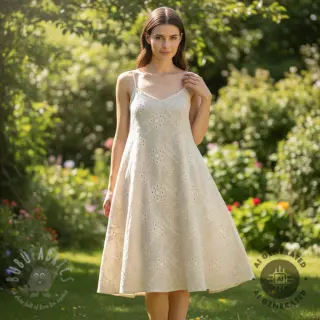 Viscose met linnen Lucy natural
