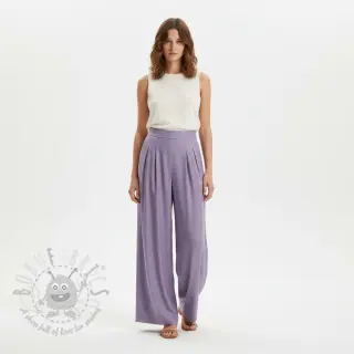Viscose met linnen PREMIUM lavender