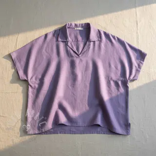 Viscose met linnen PREMIUM lavender