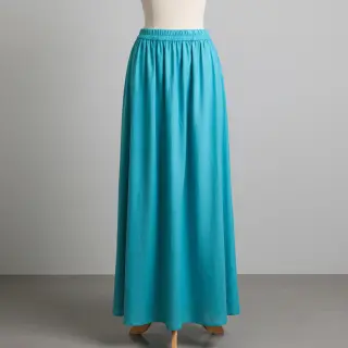 Viskóza s ľanom PREMIUM ocean blue