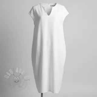 Viscose met linnen PREMIUM white