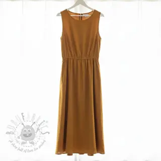 Viscose met linnen PREMIUM ochre