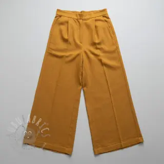 Viscose met linnen PREMIUM ochre