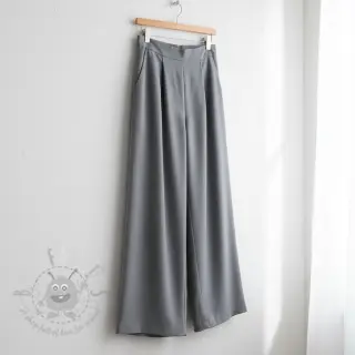 Viscose met linnen PREMIUM middle grey