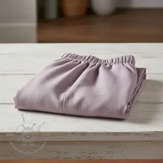 Viscose met linnen PREMIUM light old pink