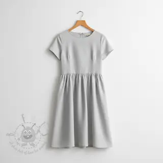 Viscose met linnen PREMIUM light grey