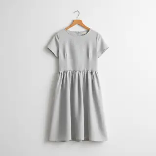 Viskóza s ľanom PREMIUM light grey