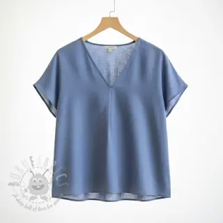 Viskóza s ľanom PREMIUM jeans