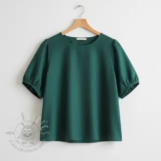 Viscose met linnen PREMIUM bottle green