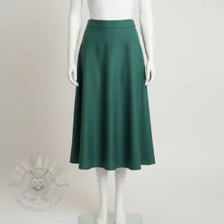 Viscose met linnen PREMIUM bottle green