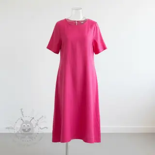 Viscose met linnen PREMIUM fuchsia
