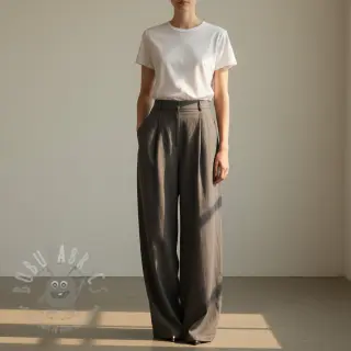 Viscose met linnen PREMIUM grey